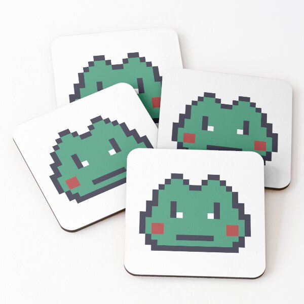 Item preview, 8 Bit Green Frog designed and sold by PixelArtOne.