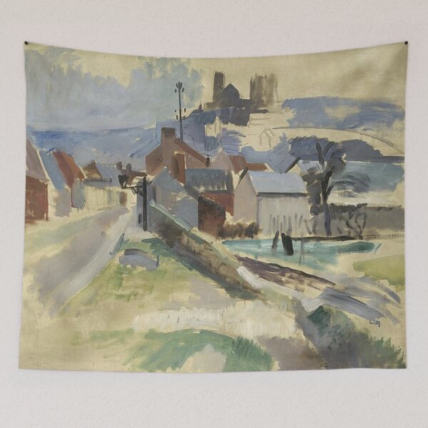 Item preview, La Route de Laon by Robert Delaunay designed and sold by tomorrowsart.