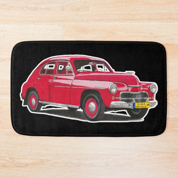 Item preview, Classic Polish Car (Warszawa) designed and sold by SylwiaCarArt.