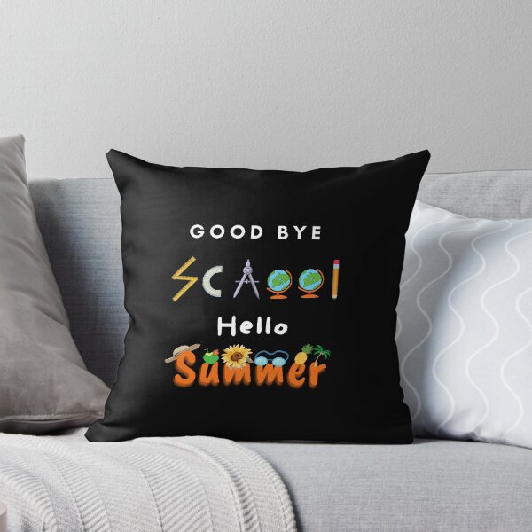 Item preview, Good Bye School Hello Summer - Funny and cute T-Shirts Quotes designed and sold by Designspot2020.
