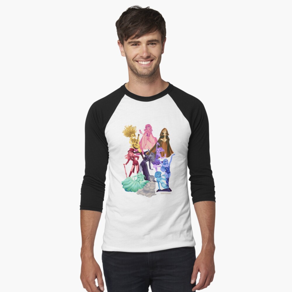 Item preview, Baseball ¾ Sleeve T-Shirt designed and sold by marianaavilal.