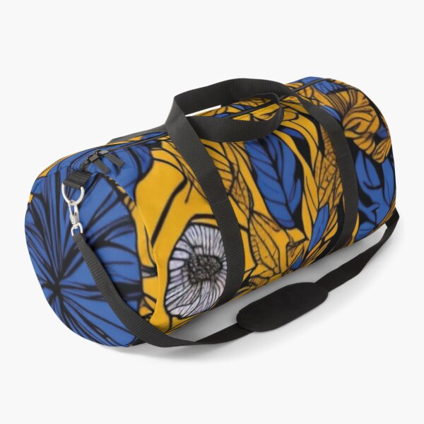 Item preview, tecido azul e amarelo afro designed and sold by GirlaineSQ.