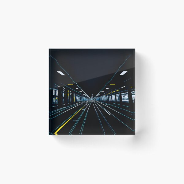 Item preview, New York subway - NYC Subway Tunnel designed and sold by MayaDelaye.