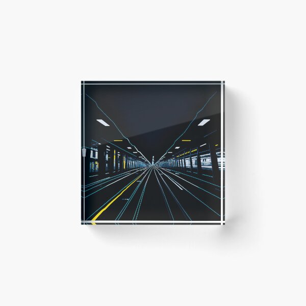 Item preview, New York subway - NYC Subway Tunnel designed and sold by MayaDelaye.