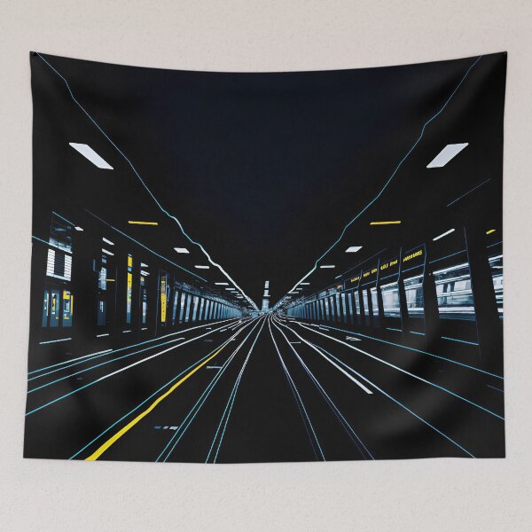 Item preview, New York subway - NYC Subway Tunnel designed and sold by MayaDelaye.