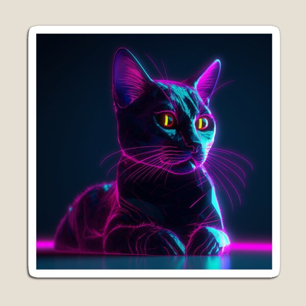 Item preview, Digital cat designed and sold by holodream.