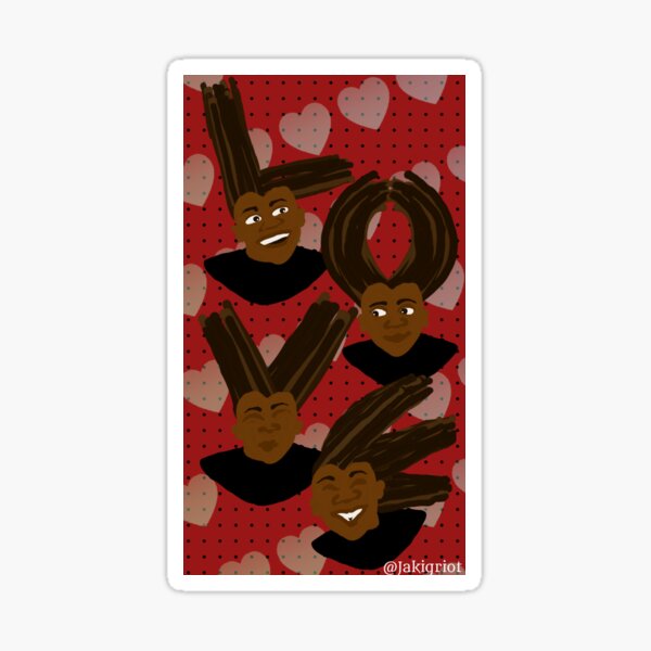 Love Locs Sticker