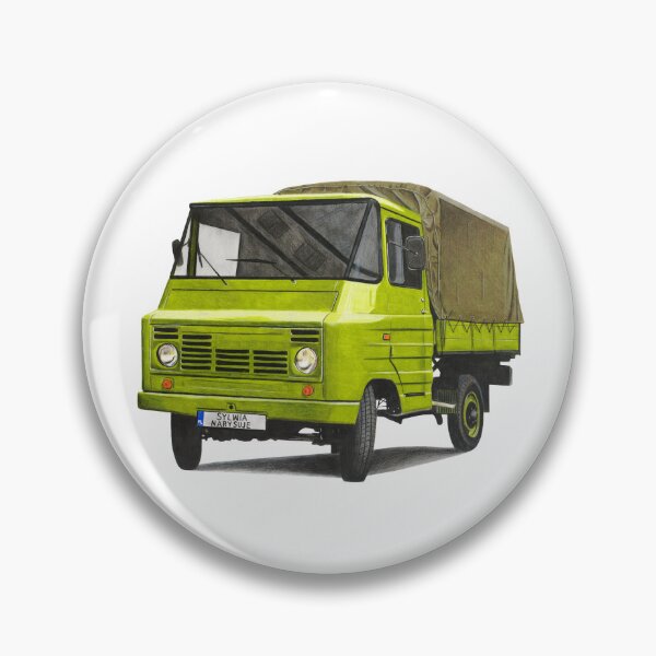 Item preview, Classic Polish Truck (Żuk) designed and sold by SylwiaCarArt.