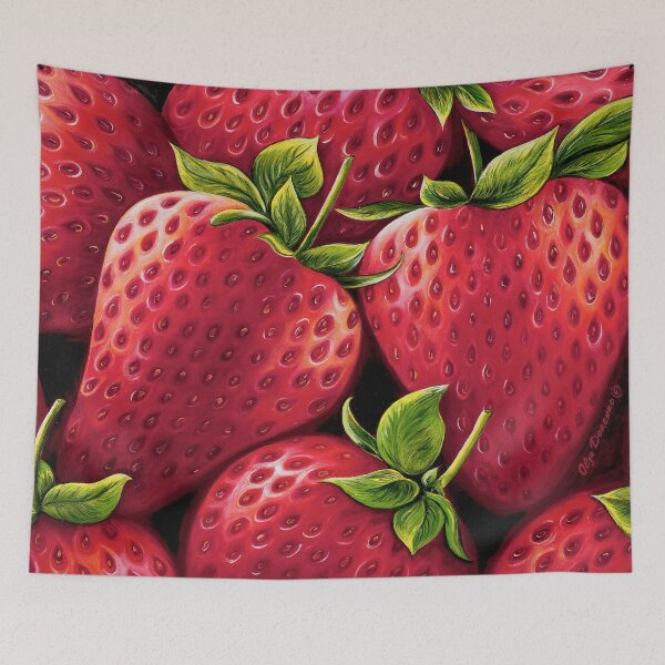 Item preview, Strawberries designed and sold by Olga Dorenko.