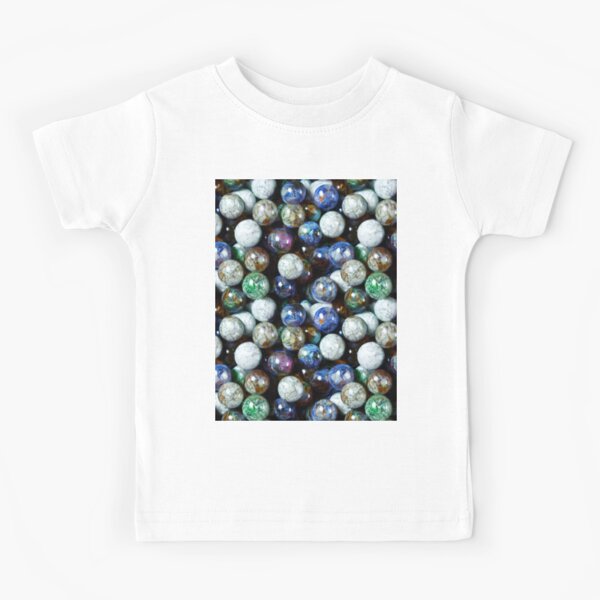 Camisetas niños juegos - canicas de cristal