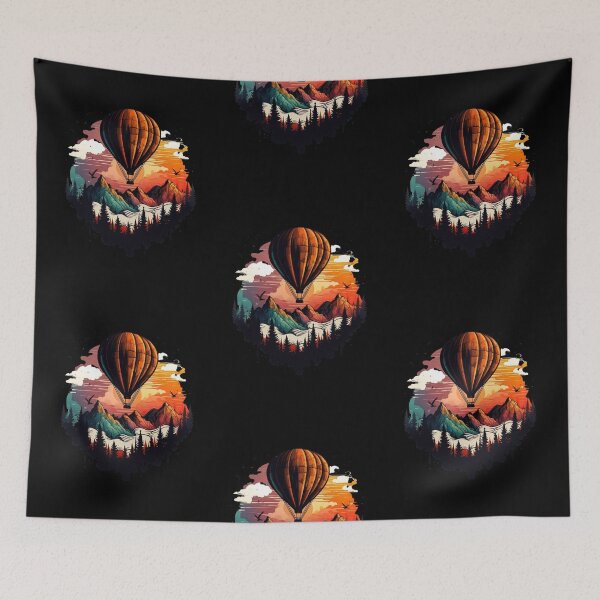 Item preview, Hot air balloon designed and sold by MagicWardrobe.