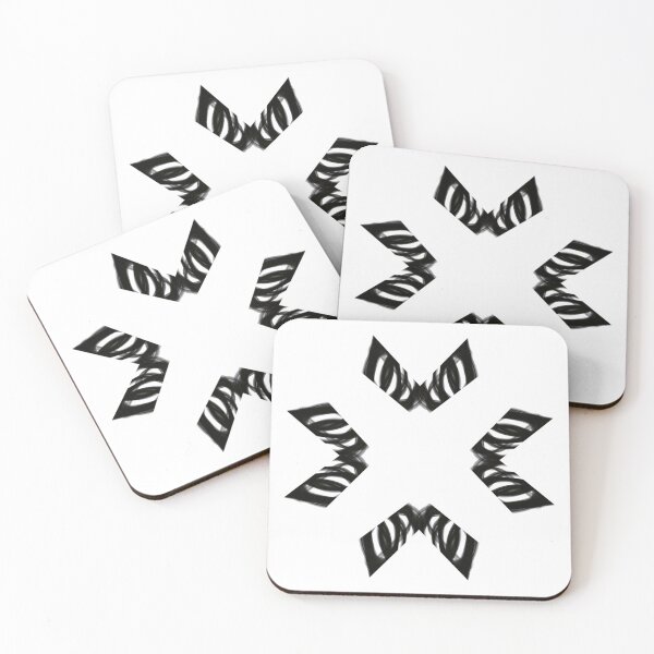 Item preview, pattern of black figures designed and sold by Meo Design.