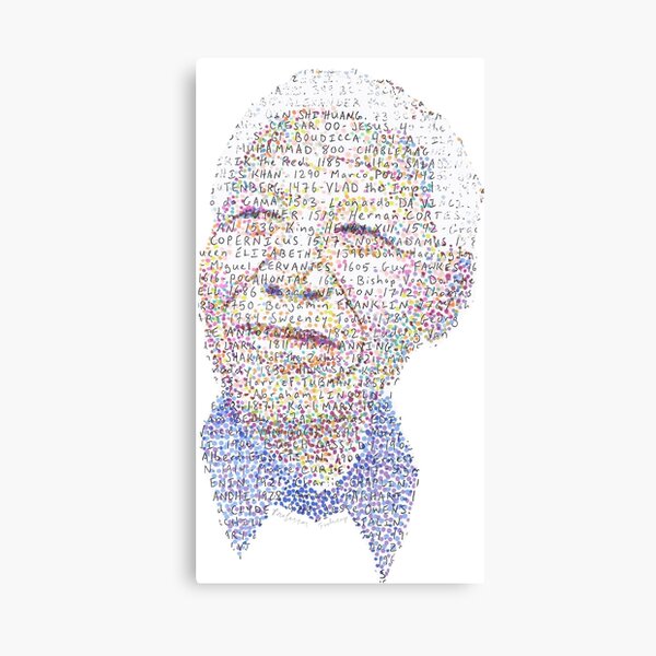 Nelson Mandela Canvas Artwork by Professor Foolscap