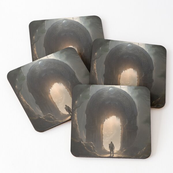 Item preview, The mystical gate, oil painting designed and sold by Dandylicous.