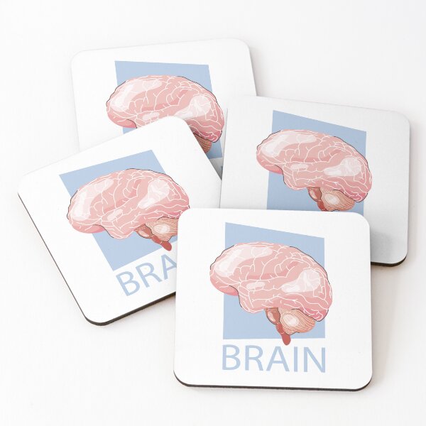 Item preview, Human brain on a white designed and sold by SoykAart.