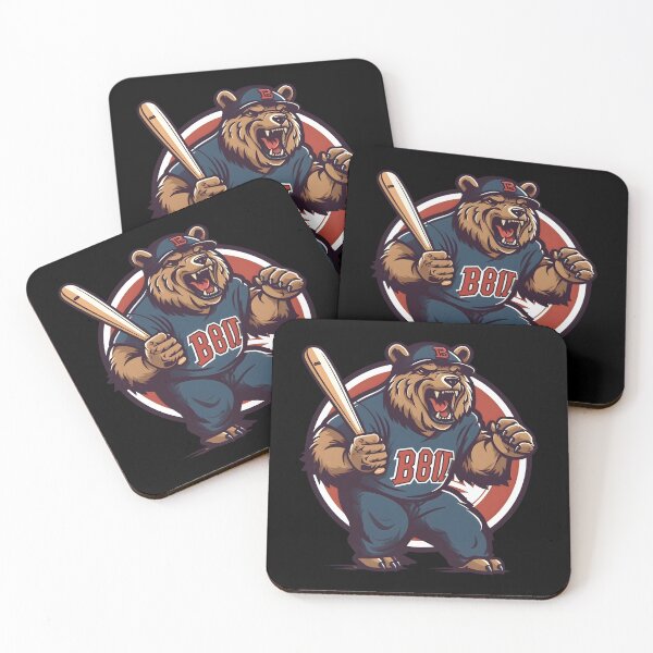 Item preview, Bear League Baseball designed and sold by PenguinCoast.