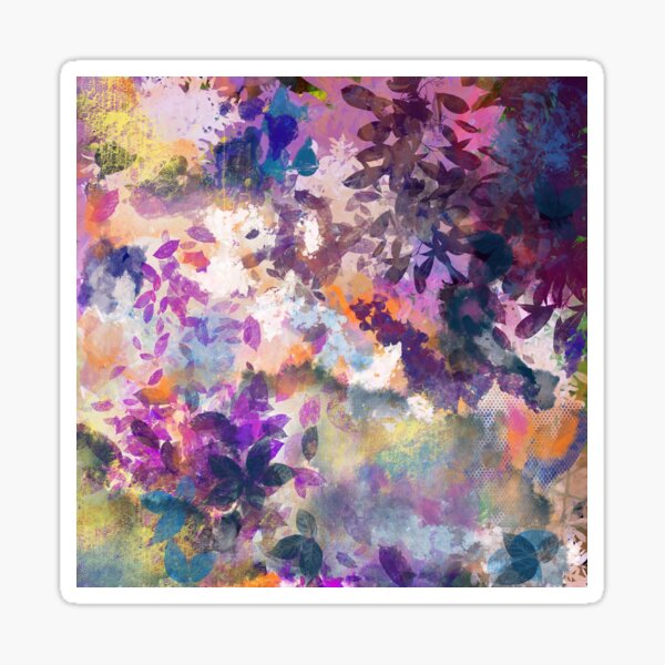 Abstract Spring Aesthetic Art Sticker