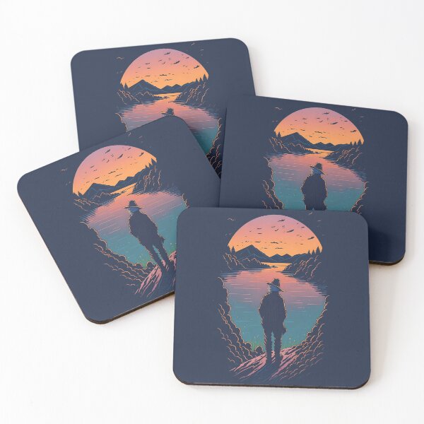 Item preview, Old man and the sunset v2 designed and sold by dAiwid prints.