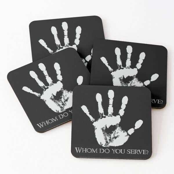 Item preview, White Hand of Saruman - Whom Do You Serve? designed and sold by lotr-memes-nsfw.