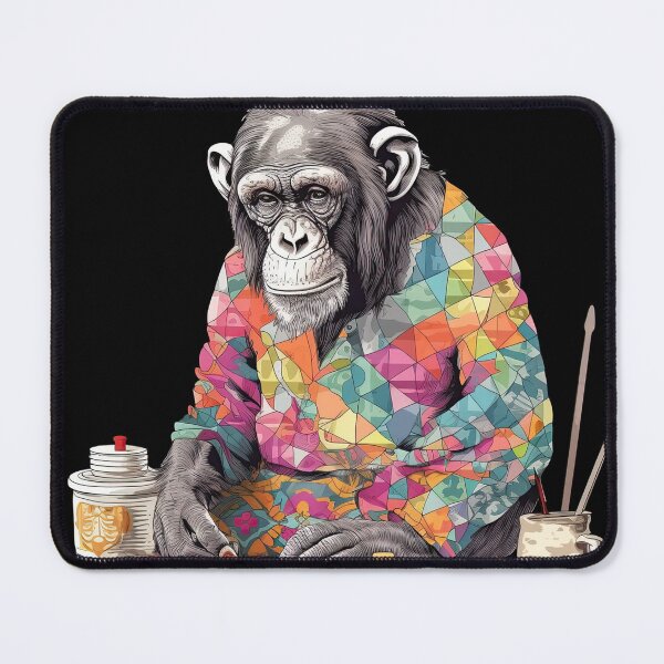 Item preview, Chimpanzee Artisanal Stitchery: Crafting Quilts designed and sold by DooodleGod.