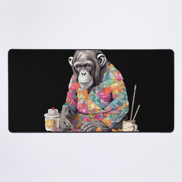 Item preview, Chimpanzee Artisanal Stitchery: Crafting Quilts designed and sold by DooodleGod.