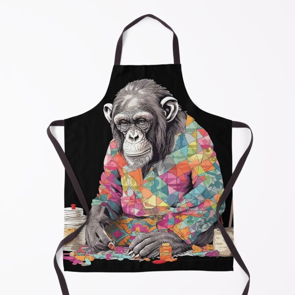 Artikelvorschau, Chimpanzee Artisanal Stitchery: Crafting Quilts entworfen und verkauft von DooodleGod.