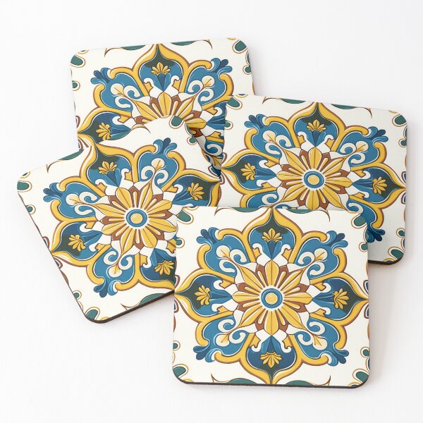 Item preview, Floral Maiolica Pattern designed and sold by AtelierNethys.