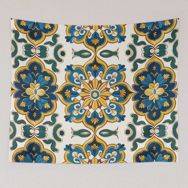 Item preview, Floral Maiolica Pattern designed and sold by AtelierNethys.