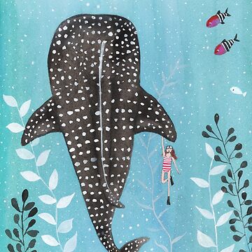 Artwork thumbnail, Whale shark! by Tina van Dijk