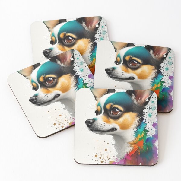 Item preview, Colorful Chihuahua Dog designed and sold by Fallfoxius.