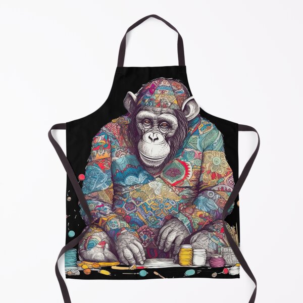 Artikelvorschau, Chimpanzee's Meticulous Handcrafted Quilt entworfen und verkauft von DooodleGod.