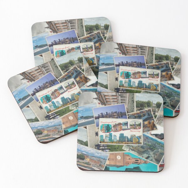 Item preview, Greetings from Oslo in Norway Vintage style retro souvenir designed and sold by DeveloperProp0.