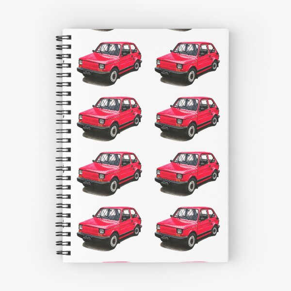 Aperçu de l'œuvre Voiture rouge classique (126p FL) créée et vendue par SylwiaCarArt.