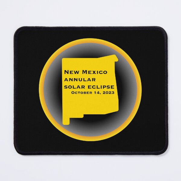 Item preview, Annular solar eclipse, october 14, 2023 in New Mexico designed and sold by Cosmos-as-Art.