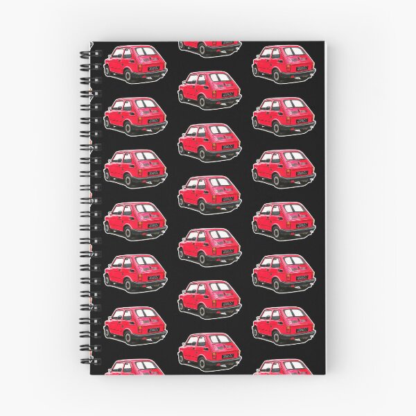 Item preview, Classic red car (126p EL) designed and sold by SylwiaCarArt.