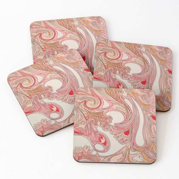Item preview, Intricate Red Salmon Love - Designs by Iz designed and sold by RunRight.