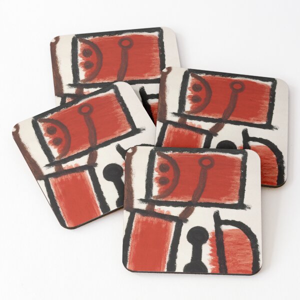Item preview, Paul Klee's Locksmith  designed and sold by BossyCatHome.