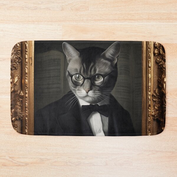 Item preview, Shostakovich Renaissance Cat Painting designed and sold by ThouArtCat.