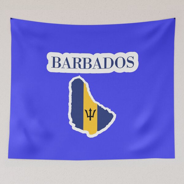 Item preview, Caribbean Island Map of Barbados West Indies designed and sold by obedtheartist.