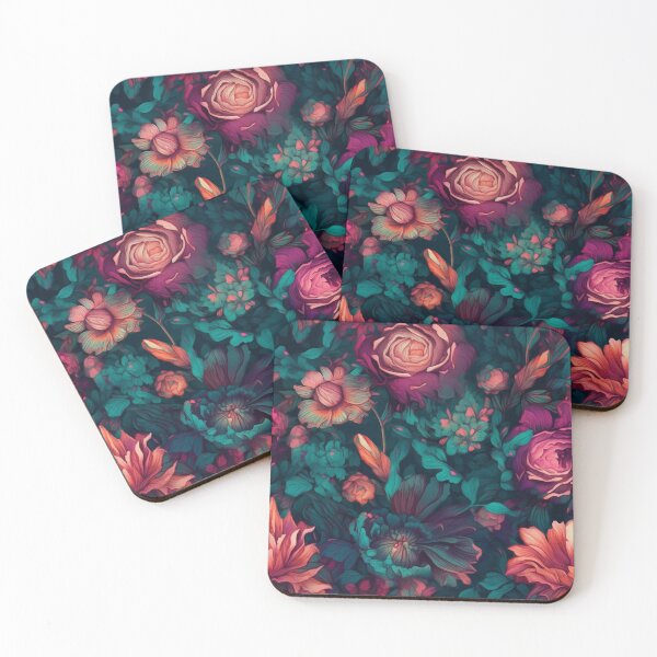 Item preview, Flowers pattern floral surrealism. designed and sold by LJaco.