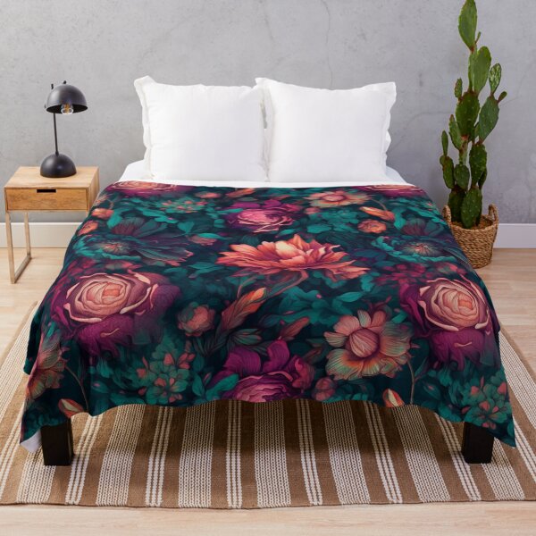 Artikelvorschau, Flowers pattern floral surrealism. entworfen und verkauft von LJaco.