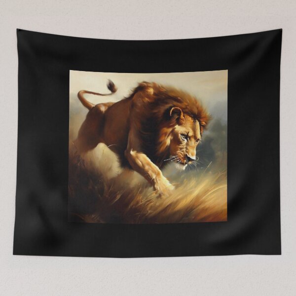 Item preview, Lion (12) Wild Cat  designed and sold by CrankyOldDude.
