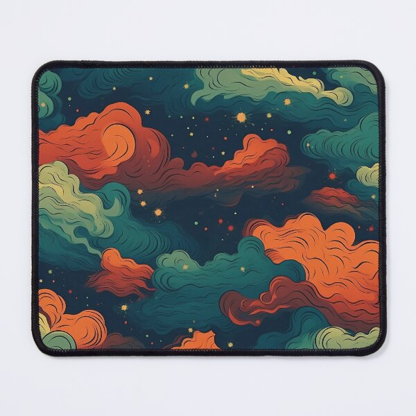 Item preview, Retro nebula vector pattern. designed and sold by LJaco.