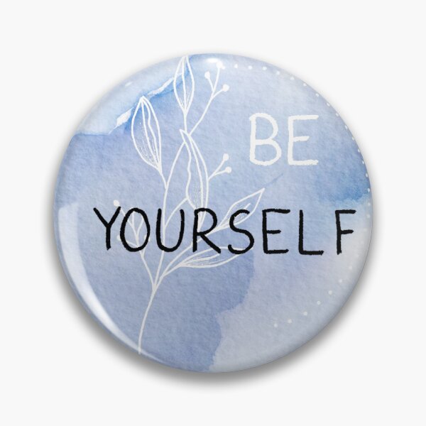 Artikelvorschau, BE Yourself, Sei du selbst, Motivationslposter entworfen und verkauft von AnjaLiaDesigns.