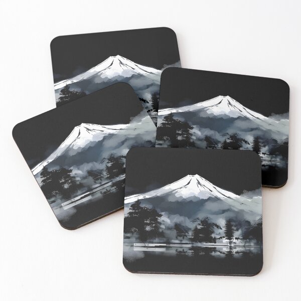 Item preview, Inkscape Mount Fuji  designed and sold by AIArtists.