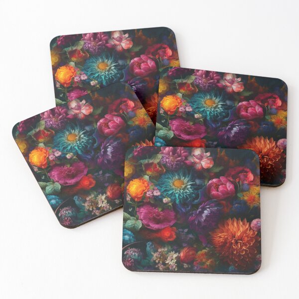 Item preview, Abstract phanstasmal floral retro surrealism pattern. designed and sold by LJaco.
