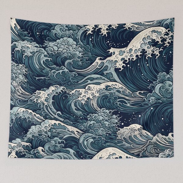 Item preview, Sakura Waves designed and sold by SweetRepeat.