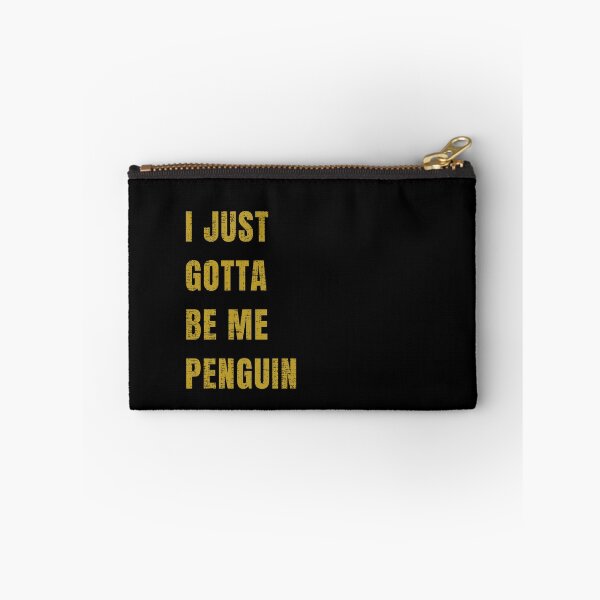 Aperçu de l'œuvre Je dois juste être moi pingouin créée et vendue par engraphica.