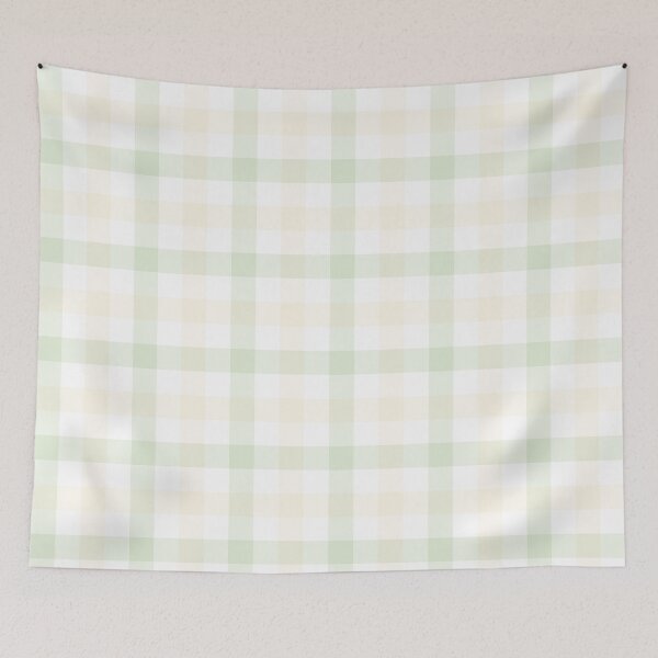 Item preview, Green Clear kawaii Gingham Seamless Pattern designed and sold by Mónica Ferreira Eres.