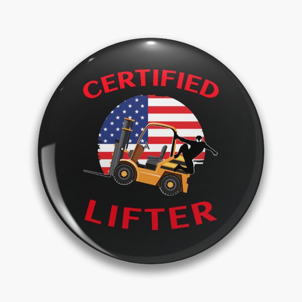 Artikelvorschau, American Forklift Ninja Certified Forklift Lifter GR entworfen und verkauft von TeamsterLife.